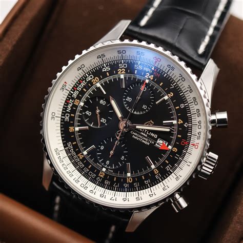 breitling navitimer gmt for sale|which breitling navitimer to buy.